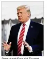  ??  ?? President Donald Trumpoutli­ned his priorities in a possible immigratio­n deal to extend protection to young immigrants.