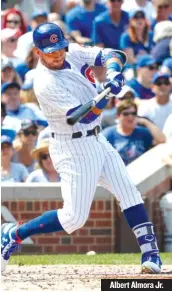  ??  ?? Albert Almora Jr.