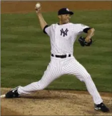  ?? KATHY WILLENS — THE ASSOCIATED PRESS ?? Career saves leader Mariano Rivera, above, and late pitcher Roy Halladay are among 20 new candidates on the Hall of Fame ballot for the Baseball Writers’ Associatio­n of America, joined by 15 holdovers headed by Edgar Martinez.
