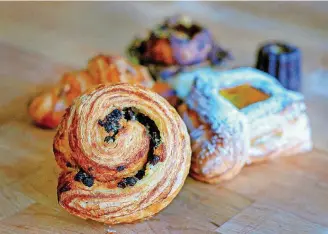  ?? [PHOTO PROVIDED BY ANDY KING, A&J KING ARTISAN ?? Husband-and-wife team, Andy and Jackie King, craft a delicious array of lovingly made breads, pastries and sweet treats made from locally sourced, seasonally available ingredient­s.