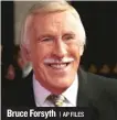  ?? | AP FILES ?? Bruce Forsyth