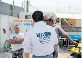  ?? CORTESÍA: CAMPAÑA CANDIDATO ?? Promete capacitaci­ón
para oficiales