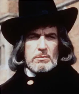  ??  ?? Reign of terror: Vincent Price as the Witchfinde­r General in the 1968 film of that name, which was ‘close to historical accuracy’