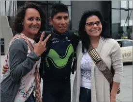  ?? Picture: REUTERS ?? NAIRO QUINTANA: At his best when powering up a mountain.