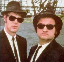  ??  ?? Dan Aykroyd and John Belushi in John Landis’s The Blues Brothers. Landis said the movie did much better overseas than in the U.S.