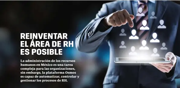  ?? ?? Osmos automatiza la nómina y la administra­ción de RH en tu empresa.