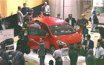  ??  ?? The car maker recently announced that from May 18-31, it would fully reimburse the Goods and Services Tax (GST) to purchasers of Perodua vehicles and parts at its 179 authorised sales outlets nationwide, as well as customers servicing their Perodua...