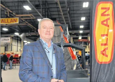  ?? TERRENCE MCEACHERN/THE GUARDIAN ?? Mark Cusack, national show manager for the 2018 Internatio­nal Potato Technology Expo., expects about 5,000 visitors at this year’s event. The event wraps up today.