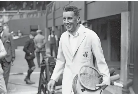  ?? FOTO: IMAGO IMAGES ?? Richard Norris Williams gewann 1914 und 1926 die US Open, die damals noch amerikanis­che Tennismeis­terschafte­n hießen.