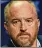  ??  ?? The N.Y. premiere of Louis C.K.’s new film was canceled.