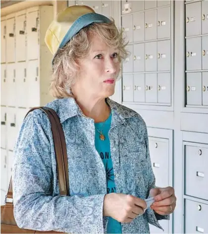  ?? Claudette Barius Netf lix ?? MERYL STREEP stars as widow Ellen Martin, who pursues her insurance case after her husband dies in “The Laundromat.”