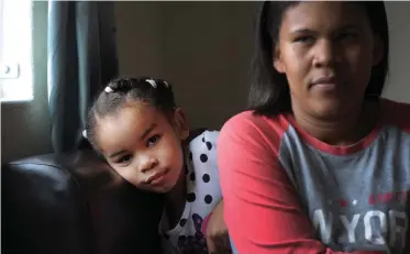  ?? ARMAND HOUGH | African News Agency(ANA) ?? RETREAT parents Abigail and Ryan Arendse are seeking assistance for cochlear implants for their 3-year-old daughter, Elle.