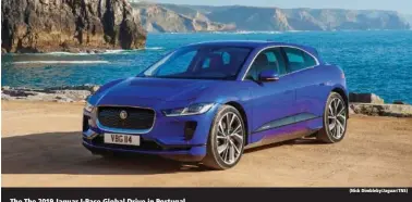  ?? (Nick Dimbleby/Jaguar/TNS) ?? The The 2019 Jaguar I-Pace Global Drive in Portugal.