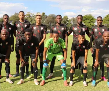  ?? ?? FORMER CHAMPIONS... Despite not being able to defend their league championsh­ip this season, Jwaneng Galaxy are happy with lesson and progress they have made