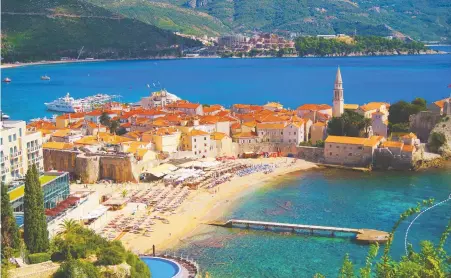  ?? PHOTOS: GETTY IMAGES ?? The Old Town of Budva is a site to behold.