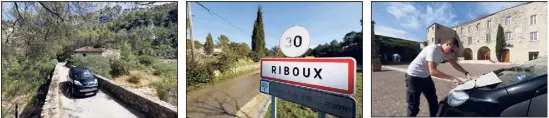  ?? (Photos Dominique Leriche) ?? Du pont sur la Reppe jusqu’à Riboux, en passant par le village médiéval du Castellet, l’ouest-Var regorge de merveilles.