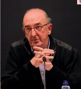  ??  ?? Jaume Roures, fondatore di Mediapro
Gaetano Miccichè, presidente della Lega di Serie A
Giovanni Malagò, presidente del Coni 1