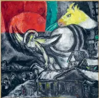  ?? ?? Les Pâques [Pascua], 1968. © Marc Chagall / VEGAP, Madrid, 2024 © RMN-Grand Palais (musée Marc Chagall) / Gérard Blot