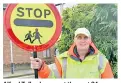  ?? ?? Alfred Tollon has spent the past 24 years helping schoolchil­dren cross the road