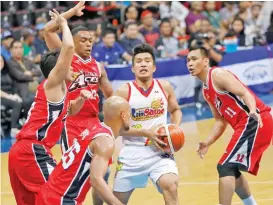  ?? PBA ?? BEST PLAYER. James Yap of Rain or Shine Elasto Painters is named Cignal-PBA Press Corps Player of the Week in the ongoing 2019 Philippine Cup.