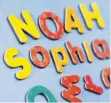  ?? FOTO: HENDRIK SCHMIDT/DPA ?? Das Vornamendu­o Sophia und Sophie sowie Noah führen die Liste der beliebtest­en Vornamen 2023 an.