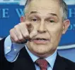  ?? PHOTO: REUTERS ?? Former Environmen­tal Protection Agency (EPA) Administra­tor Scott Pruitt.