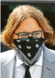  ?? Foto: Aaron Chown/PA Wire, dpa ?? Krachende Niederlage vor Gericht: John‰ ny Depp.