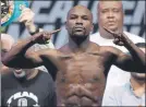  ?? FOTO: AP ?? Mayweather, criticado por su regreso