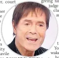  ??  ?? DAMAGE Sir Cliff Richard