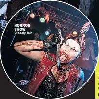  ??  ?? HORROR SHOW BOOK IT TOP TIP MORE INFO