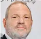  ??  ?? Harvey Weinstein