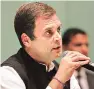  ?? PHOTO: PTI ?? Congress chief Rahul Gandhi will hold at least 13 rallies in UP