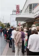  ?? FOTO: EMMA GRöNQVIST ?? Kön till Amos Rex har ofta ringlat lång sedan konstmusee­t öppnade.