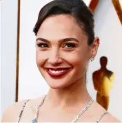  ?? — Reuters ?? Gadot is training with Lygdback for the upcoming Wonder Woman sequel.