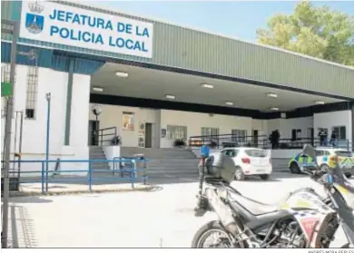  ?? ANDRÉS MORA PERLES ?? Una imagen de la Jefatura de la Policía Local portuense.