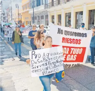  ?? RAÚL SOLÍS ?? Exigen mejor calidad de los servicios de agua y luz