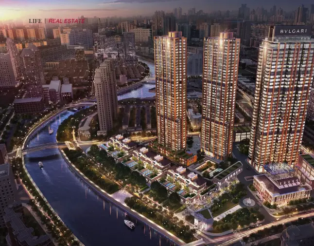  ??  ?? 蘇州河畔聚集了歷史文­化，也是工商發源地，此處將是未來上海發展­最中心地帶，打造成世界級濱海城市。城市底蘊