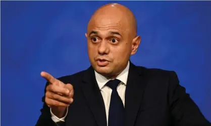  ?? Photograph: WPA/Getty Images ?? Sajid Javid’s tone in his Downing Street press conference was considerab­ly more sombre than Kwasi Kwarteng touring the broadcast studios.