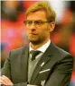  ??  ?? Juergen Klopp