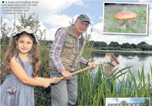  ?? A fungi and foraging event will take place over the next three weekends at Up Holland, Hilldale and Coronation Park ??