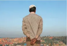  ?? — Reuters ?? A Rohingya refugee looks at the view from a hill at Palong Khali refugee camp near Cox’s Bazar, Bangladesh.