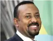  ??  ?? PRIME Minister Abiy Ahmed