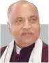  ?? ?? Jai Ram Thakur Chief Minister Himachal Pradesh