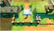  ??  ?? ABOVE The Mario+Rabbids vibe of the overworld is no coincidenc­e. From what we’ve seen it’s the more engaging part of the game.