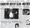  ??  ?? The Star reported on the disappeara­nce nearly 70 years ago. Despite repeated searches, no trace of Richard was found.