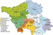  ??  ?? Verbreitun­gs- und Zustellgeb­iet: Saarland und Westpfalz.