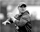  ?? CHARLES REX ARBOGAST/AP ?? Saints QB Drew Brees says he expects to play Sunday against the Cardinals. He injured his thumb in Week 2.