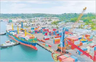  ?? Picture: FIJI PORTS/SUPPLIED ?? Exporters from the Blue Pacific Continent now have the opportunit­y to apply for the Pacific Trade Invest New Zealand’s 2023 Freight Support Package.