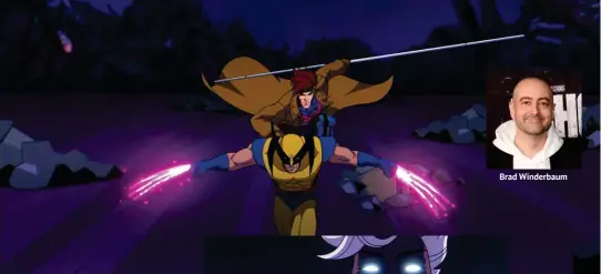  ?? ?? Brad Winderbaum
’90S NOSTALGIA: The new Marvel/Disney+ series takes off right after the events of the original X-Men: The Animated Series, which originally ran from Oct. 1992-Sept. 1997 on FOX.
