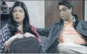  ??  ?? JJ and Mathura played mother and son, Sunita Naicker and Jayesh, in the SABC soap Isidingo. BELOW: Mathura as Uncle Bala.